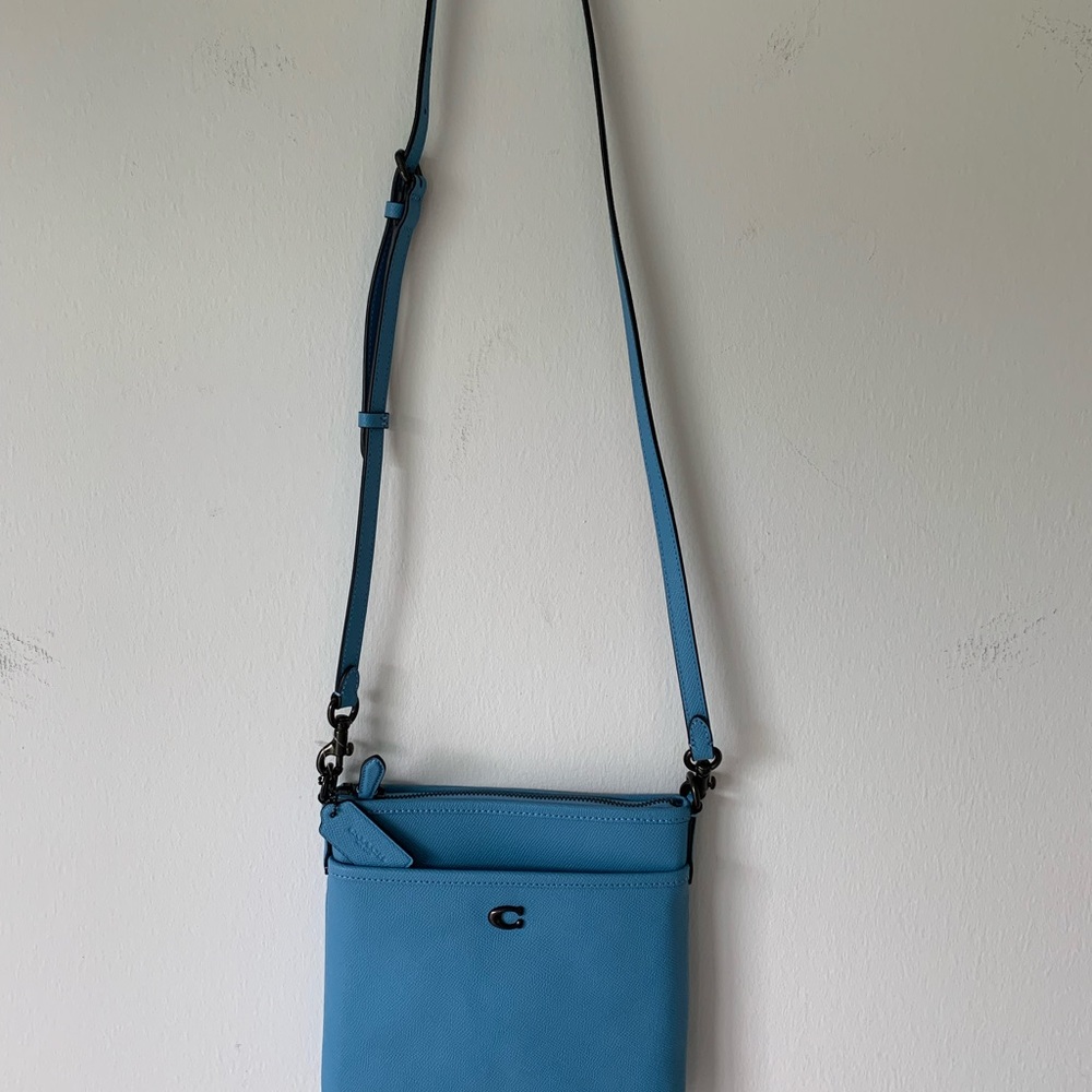 Coach Radiant Blue Crossbody Bag